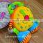 Hign quality infant crib hanging baby toy O'clock shape plush baby toy