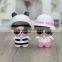 Korea sunglasses Monchhichi key chain ms diy car outlet decoration pendant