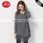 Hot sale winter women stylish polyester long pullover sweater with fringe