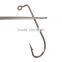 High Quality Size 3/0 Fishing Tools Lot 100PCS Jig Hook Jig Big Stainless Steel Fishing Hooks White Color Fish Hook