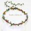 Luxury Wedding Rose Garland Hawaii Artficial Flower Hairband Wreath Headband