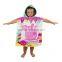 Super Absorbency Cotton Velour Printed Hooded Beach Poncho Bath Towel