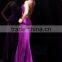 Elegant Celebrity Style Party Sheath / Column Straps Sweep / Brush Train prom dress evening dress P038