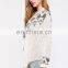 china custom shape printed long sleeves no button knit womens knitted cardigan sweater
