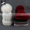 New Year Product Cute Real Fox Fur Pom Pom Kids Hat Fashion Kids Knitted Hat