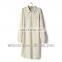 OEM Long casual dress long sleeve 2 chest pockets shirt dress