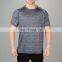 mens breathable stretch polyester blend fitness shirt