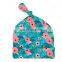 Newborn Baby Floral Receiving Blankets Swaddling Cotton Blankets With Hat Photography Props