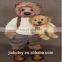High quality Teddy bear with T-shirt and jeans ,Unique and speical teddy bear .customized stuffed toy
