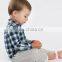 T-BSS007 Boys Unique Dress Heavy Cotton Flannel Gentleman Shirt