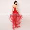 New Fashion Organza Tulle Flirty Party Dresses AJ014 Crystal Sophisticated Lace-up Cocktail Dresses