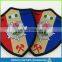 custom school logo uniform cheap woven badge patch