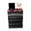 Assembly transparent plexiglass 4 layer nail polish display showcase