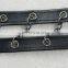 Factory direct black pu leather lace iron chain lace trimming
