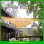 hdpe sun shade sail /hdpe net straight edge shade sail plastic shade sail made in china
