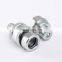 High quality Made in china screw type  3/8 inch female and male thread ball valve type hydraulic quick coupling