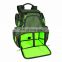 Large Waterproof Durable Fishing Tackle Backpack Fishing Bag with Rain Cover