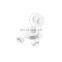 2019 New Separating Design Earbuds TWS Wireless Metal Earphone with Circle Charged Box
