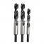 Woodworking drill bit wood drilling three sharp bits carpenter drill bits