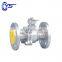 CF3 CF8 Body Flange End Floating Type Fixed Type 2PC Ball Valve With Handle