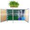 100kg/day good manufacturer best price barley grass automatic  hydroponic fodder machine/hydroponic fodder contactiner