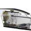 Auto automatic lifting sun shade Auto  curtain Auto retractable sun shade with glass lifting