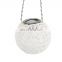 new style Solar-powered rattan balls decorate night lamp lights for outdoor hanging