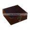 Luxury simple design custom printing wooden jewelry boxes with padlocks