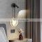 Nordic light luxury modern minimalist bedside led wall lamps for decoration