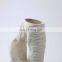 2021 New Fashion  Modern Nordic Designed White Matte Ceramic Porcelain Flower Vase for Home Decor