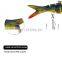 Classic 25cm 52g  6 colors  Pike Fishing Baits Hook 8 Segment Lifelike Skin Multi Joint Body Pike Lure