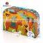 Packaging Paper Cardboard Suitcase Gift Box With Handle