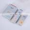 Silver cardboard luxury packaging paper boxes for mask folding packing box