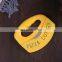 2022 Unique Promotional Products Kitchen Yellow Cover Plastic Handle Pizza Cutter