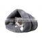 Wholesale many sizes colorful small detachable comfortable heated felt pet cages carriers houses metal