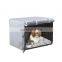 High quality fashion custom easy cleaning stainless steel large open pet cage for sale
