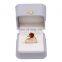 High quality luxury  Pu Leather Jewelry Box Luxury Ring gift  Box