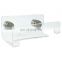 Wall Mounted Clear Acrylic Toilet Paper Tissue Holder for Bathroom