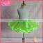 A-line with tulle overlay bubble skirt wedding dress, casual party skirts skirt, fashion party girls skirts