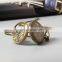 GOHUOS Copper Unique Vintage Womens Men Quartz Wrist Watches Steampunk Old Pocket Watch