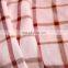 OEM small MOQ yarn dyed fabric 100% rayon plaid fabric dress fabric