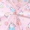 Korean cartoon unicorn pony fabric newborn baby cuddle  pure cotton star triangle printed fabric