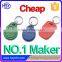 Making ABS passive rfid tag rfid ring keyfob printing