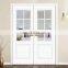 Modern residential glass wood swing doors exterior french wooden double front entry door