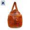 Wholesale Manufacturer of Superlative Quality Nickle Fitting Fashion Leather Duffel Bag