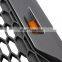 Luxury Front Hood Grille ABS Carbon Fiber 2016-2019 Fit for Ford Explorer 2 Pcs Bubble Bags / Carton Customized REPLACEMENT