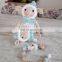 Best Price Crochet Sheep Doll rattle and personalized pacifier holder set Newborn natural organic toys Vietnam Supplier