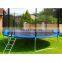 Kira Small Round Trampoline outdoor with safety enclosure 10ft for Sale