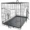 Cheap Dog Crate Double-Door Dog Crate Small Size Dog Metal Dogs Foldable Crates Doghouse