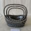 Willow Baskets For Planting Flower Pot Small Grey Willow Wicker Basket